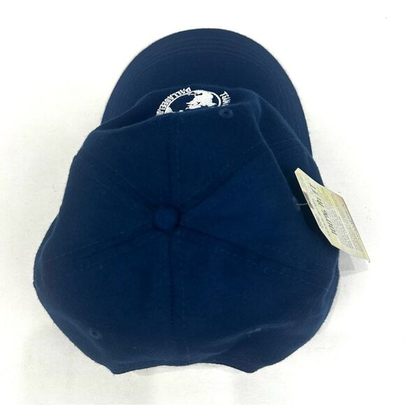 Mens Team Waterworks Dallaseei.org Cap America Blue and White Baseball Hat Cap - Picture 6 of 12